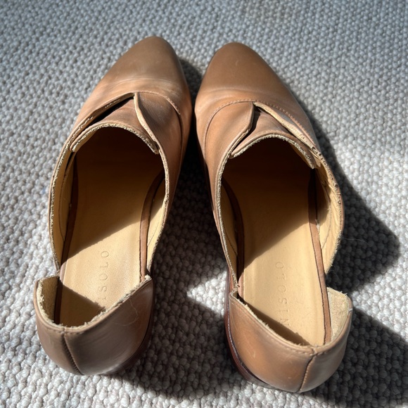 Nisolo Emma D’Orsay Oxford shoes almond color size 8.5 very good condition - Picture 4 of 6